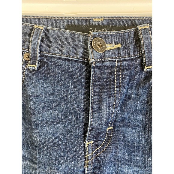 Calvin Klein Flare Leg Jeans NWOT - Picture 5 of 9